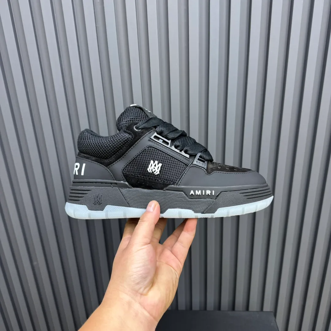 Men's shoes 💰660💰 AMIRI AMIRI trendy brand hot sale 🔥 Available all year round, couples 💑 Official website synchronization Imported fabrics 1⃣️ vs 1⃣️ replica, original factory special original sole, 35-45 (45. non-refundable)